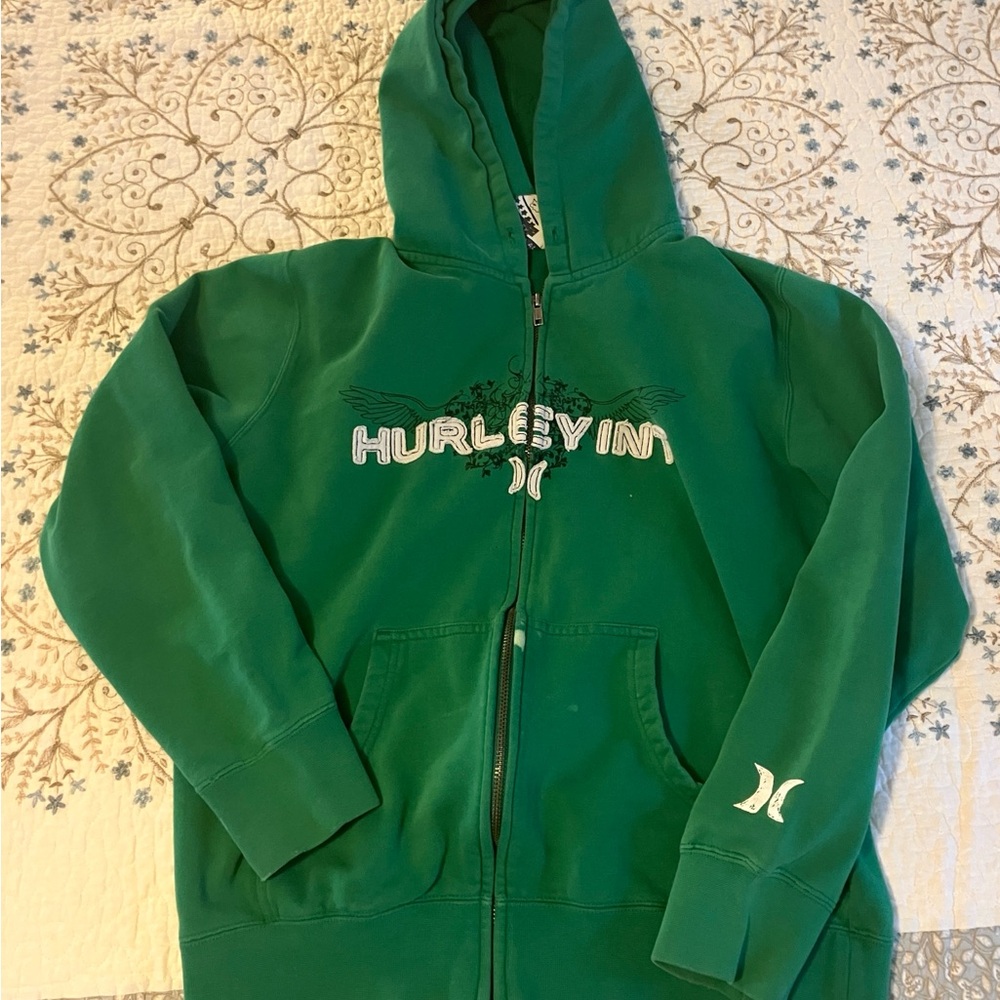 Hurley Emerald Green Hoodie